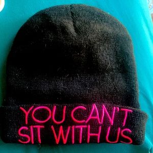 “You can’t sit with us” mean girls beanie